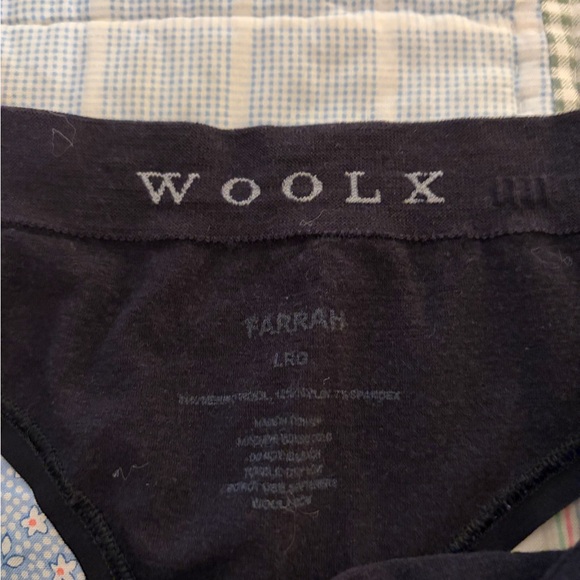 Woolx Farrah Thong Underwear, Size Large - Picture 2 of 3